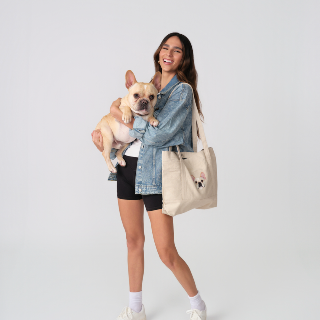 Custom Cat Embroidered Denim Jacket