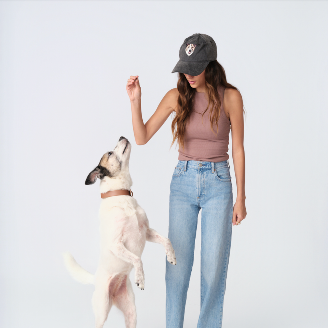 Custom Pet Embroidered Dad Hat