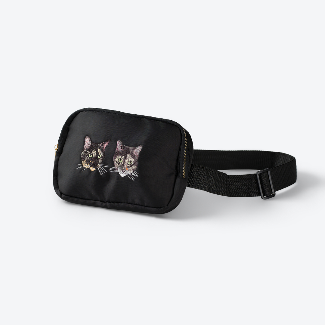 The Custom Embroidered Belt Bag