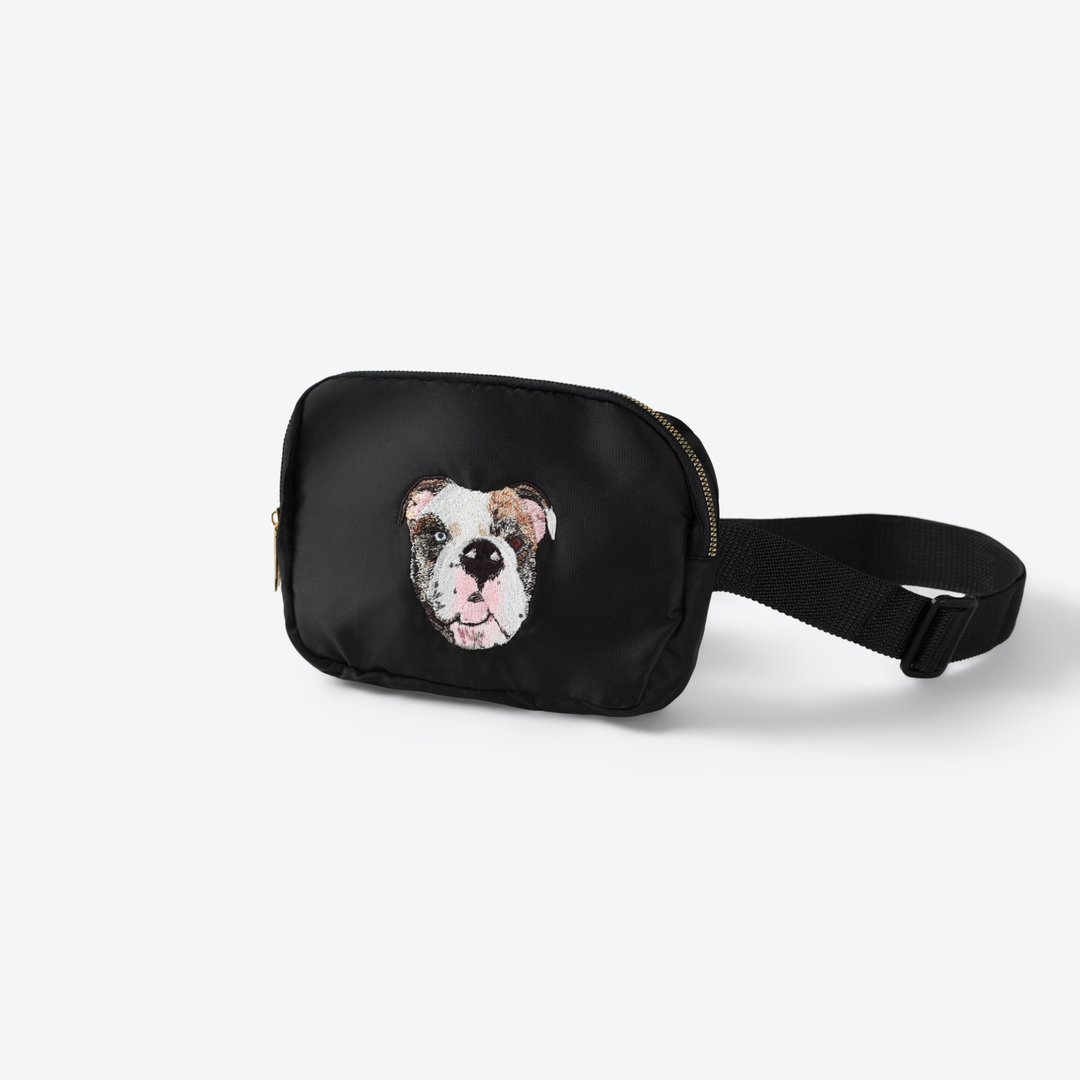 The Custom Embroidered Belt Bag
