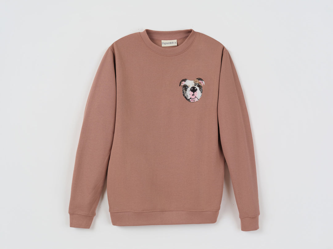 Custom Cat Sweatshirt – Personalized Embroidered Crewneck