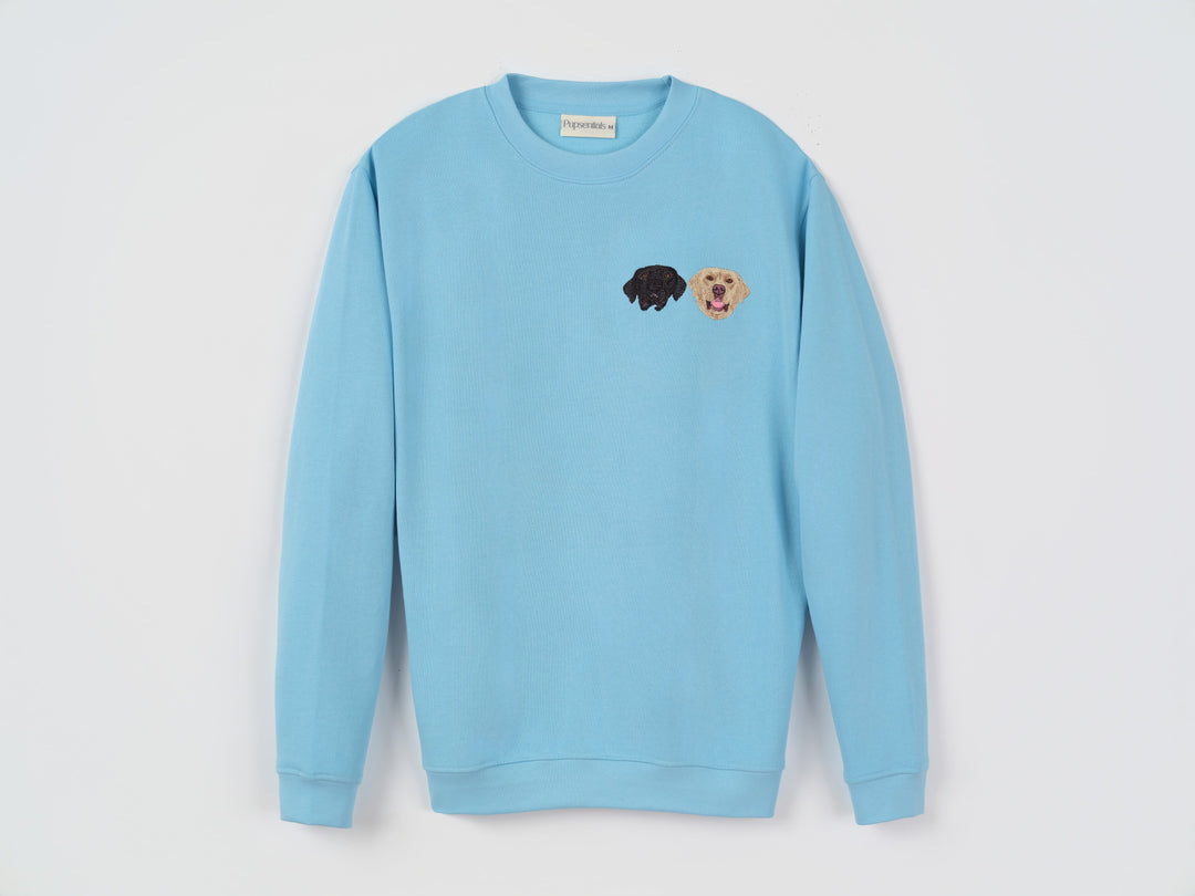 Custom Cat Sweatshirt – Personalized Embroidered Crewneck