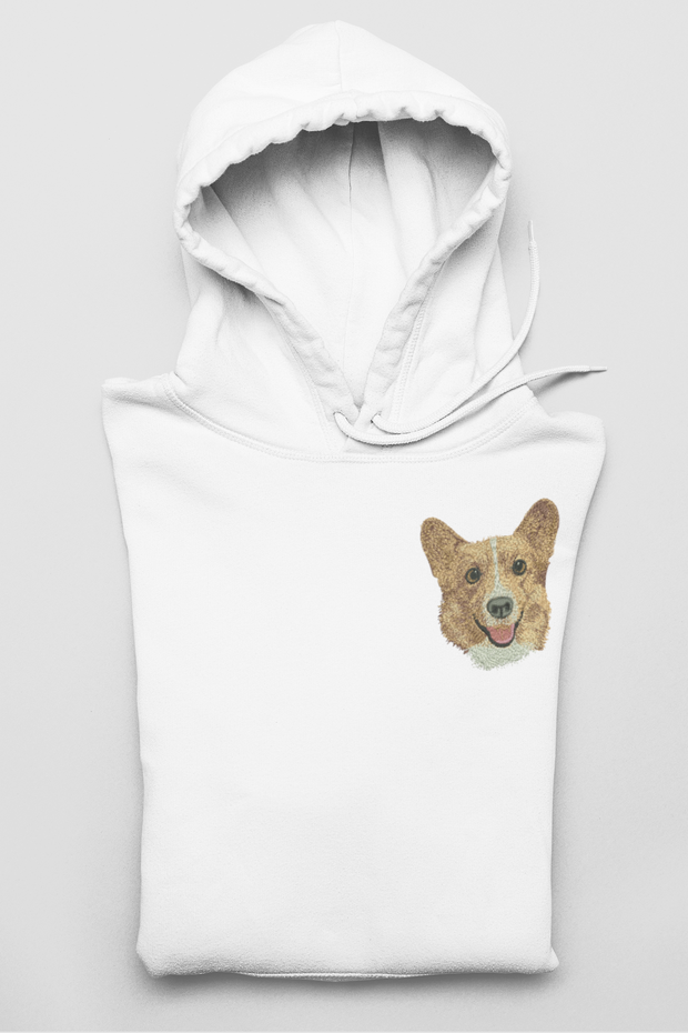 Surfaces online embroidered hoodie