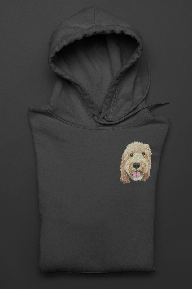 Surfaces online embroidered hoodie